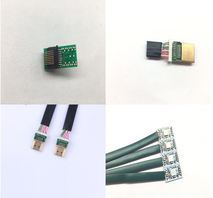 小型热压机焊接案例