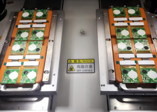 双头恒温热压机使用实拍