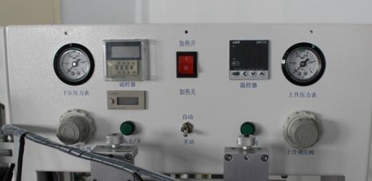 焊接电加热热压机操作面板