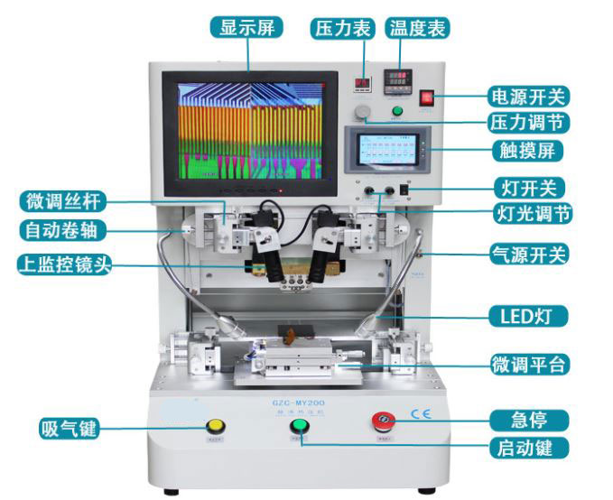 自动加热压机产品结构图