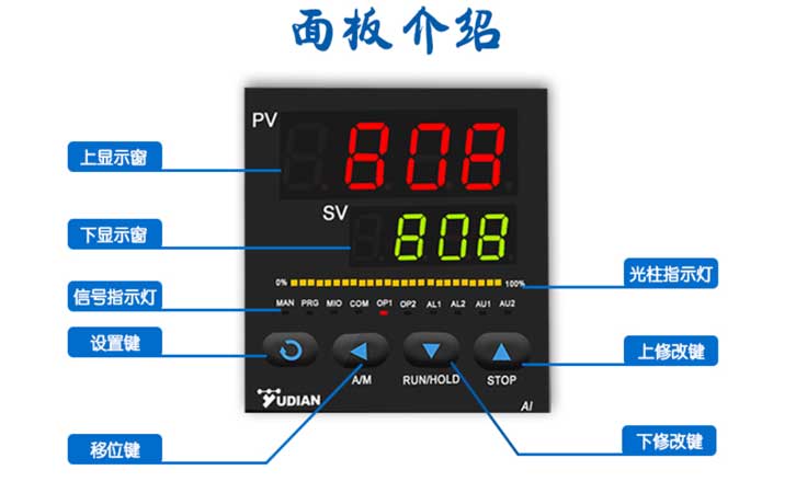 加热台温度设定