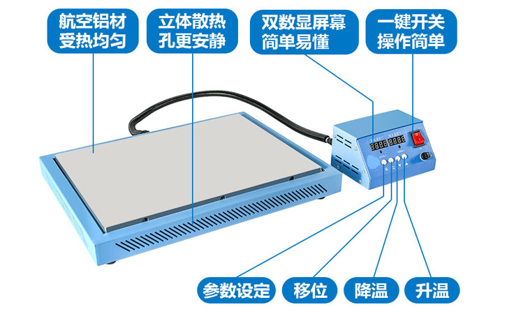 加热台构造